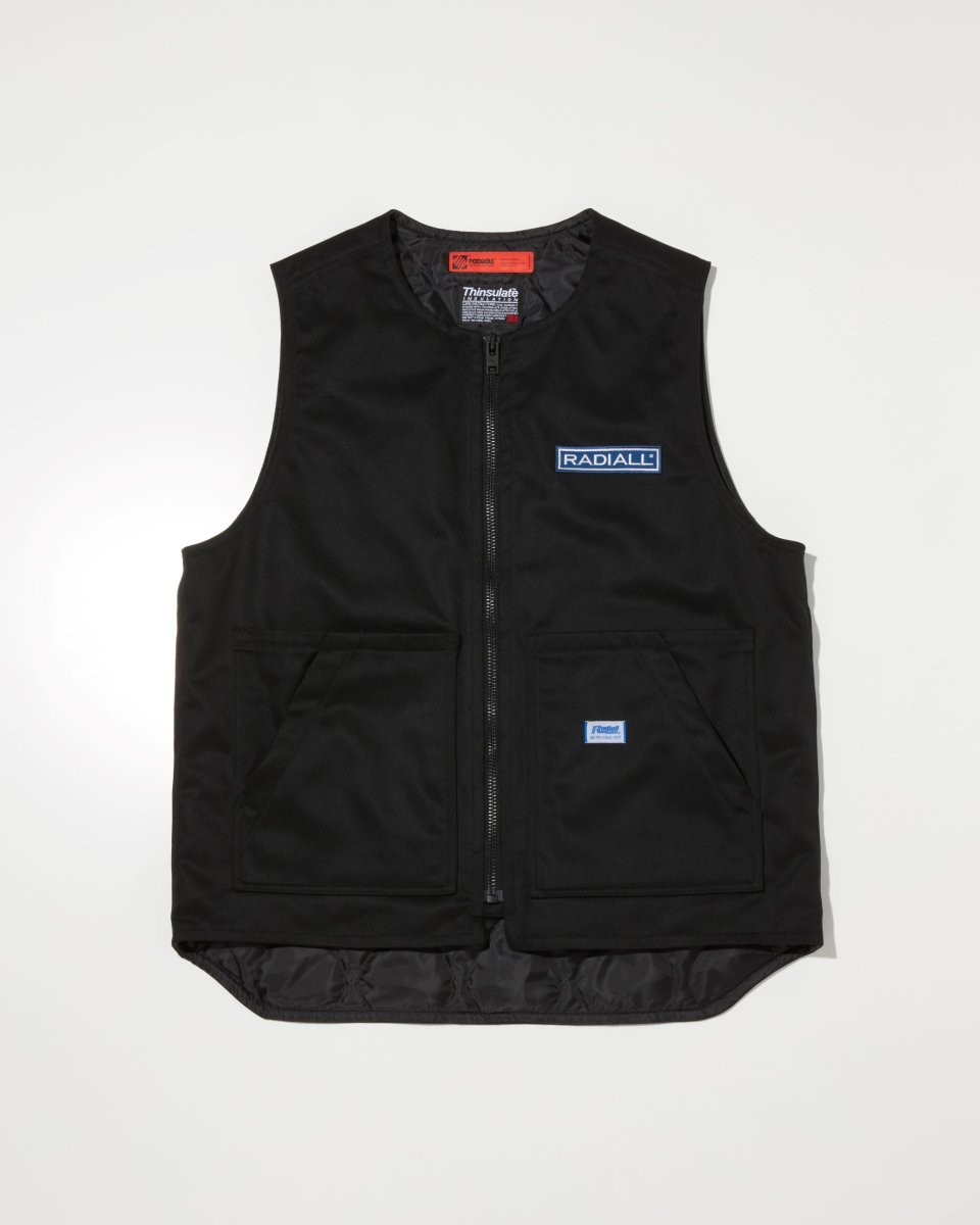 画像1: RADIALL  CNQ RIVERSIDE - ZIP UP VEST (1)