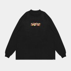 画像1: APPLEBUM  "FLOWERS LOGO" MOCKNECK L/S T-SHIRT (1)