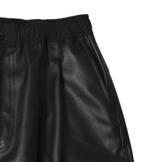 画像5: MAGIC STICK  Synthetic Leather Wide BDU Pants (5)