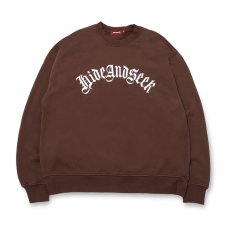 画像2: HideandSeek  Old English Sweat Shirt (2)