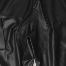 画像10: MAGIC STICK  Synthetic Leather Wide BDU Pants (10)