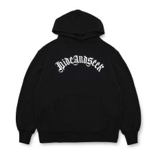 画像1: HideandSeek  Old English Hooded Sweat Shirt (1)