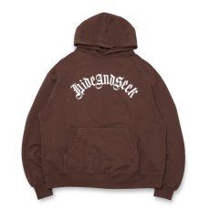 画像2: HideandSeek  Old English Hooded Sweat Shirt (2)