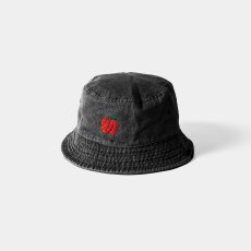 画像2: APPLEBUM  “APPLE LOGO" DENIM BUCKET HAT (2)