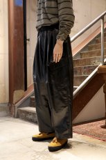 画像20: MAGIC STICK  Synthetic Leather Wide BDU Pants (20)