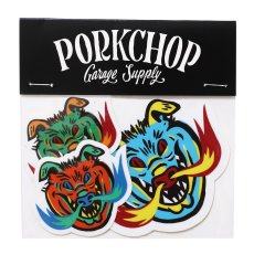 画像1: PORKCHOP GARAGE SUPPLY  MASA SCULP STICKER SET (1)