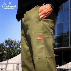 画像15: COOKMAN  Chef Pants Semiwide Front Pocket Duck Canvas Olive (15)