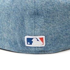 画像7: NEW ERA  LP 59FIFTY MLB Denim Wappen ニューヨーク・メッツ ウォッシュドデニム (7)