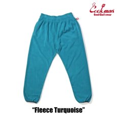 画像3: COOKMAN  Chef Pants Fleece Turquoise (3)