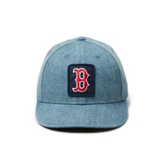 画像5: NEW ERA  LP 59FIFTY MLB Denim Wappen ボストン・レッドソックス ウォッシュドデニム (5)