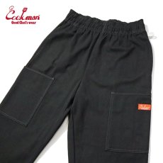 画像11: COOKMAN  Chef Pants Semiwide Front Pocket Duck Canvas Black (11)