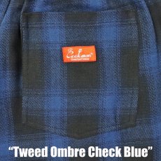 画像10: COOKMAN  Chef Pants Tweed Ombre Check Blue (10)