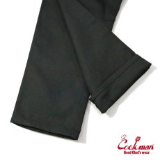 画像11: COOKMAN  Chef Pants Semiwide Duck Canvas Black (11)