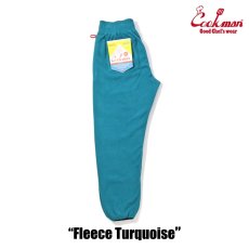 画像2: COOKMAN  Chef Pants Fleece Turquoise (2)