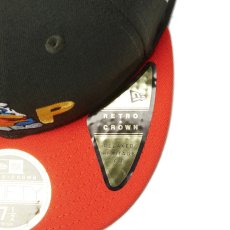 画像3: NEW ERA  RC 59FIFTY SHINKNOWNSUKE ブートキャット ダークシーウィード カウントダウンオレンジバイザー (3)