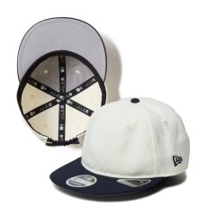 画像1: NEW ERA  RC 9FIFTY Powered by GORO NAKATSUGAWA（min-nano）クローム/ネイビー (1)