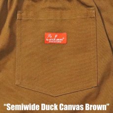 画像9: COOKMAN  Chef Pants Semiwide Duck Canvas Brown (9)