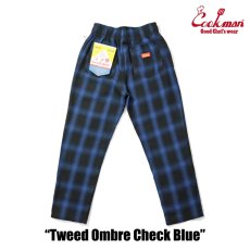 画像4: COOKMAN  Chef Pants Tweed Ombre Check Blue (4)