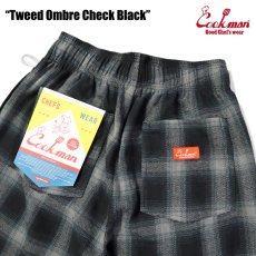 画像8: COOKMAN  Chef Pants Tweed Ombre Check Black (8)