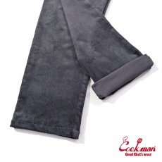 画像11: COOKMAN  Chef Pants Semiwide Corduroy Charcoal (11)