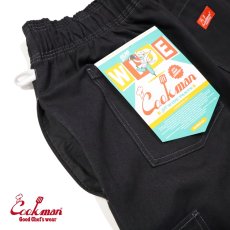 画像9: COOKMAN  Chef Pants Semiwide Front Pocket Duck Canvas Black (9)