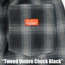 画像10: COOKMAN  Chef Pants Tweed Ombre Check Black (10)