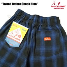 画像8: COOKMAN  Chef Pants Tweed Ombre Check Blue (8)