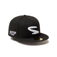 画像2: NEW ERA  59FIFTY SHINKNOWNSUKE FAT CUT PRESS ブラック (2)