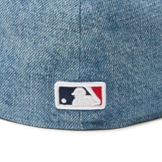 画像2: NEW ERA  LP 59FIFTY MLB Denim Wappen ボストン・レッドソックス ウォッシュドデニム (2)