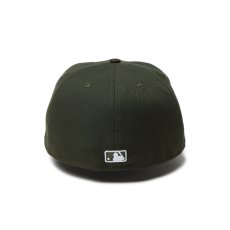 画像6: NEW ERA  59FIFTY Powered by GORO NAKATSUGAWA（min-nano）オークランド・アスレチックス ダークシーウィード ブラウンバイザー (6)