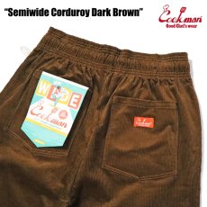 画像8: COOKMAN  Chef Pants Semiwide Corduroy Dark Brown (8)