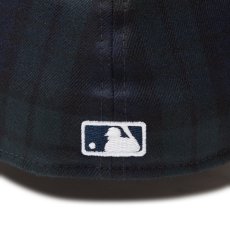 画像5: NEW ERA  59FIFTY Powered by GORO NAKATSUGAWA（min-nano）ニューヨーク・ヤンキース ブラックウォッチ ネイビーバイザー (5)