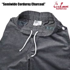 画像7: COOKMAN  Chef Pants Semiwide Corduroy Charcoal (7)