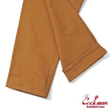 画像10: COOKMAN  Chef Pants Semiwide Duck Canvas Brown (10)