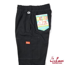 画像13: COOKMAN  Chef Pants Semiwide Front Pocket Duck Canvas Black (13)