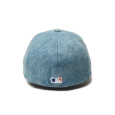 画像2: NEW ERA  LP 59FIFTY MLB Denim Wappen ニューヨーク・メッツ ウォッシュドデニム (2)