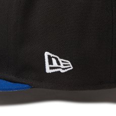 画像7: NEW ERA  59FIFTY Powered by GORO NAKATSUGAWA（min-nano）ロサンゼルス・ドジャース ブラック ライトロイヤルバイザー (7)