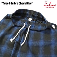 画像7: COOKMAN  Chef Pants Tweed Ombre Check Blue (7)