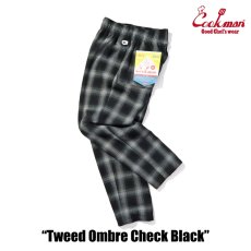 画像6: COOKMAN  Chef Pants Tweed Ombre Check Black (6)