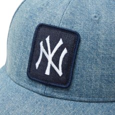 画像7: NEW ERA  LP 59FIFTY MLB Denim Wappen ニューヨーク・ヤンキース ウォッシュドデニム (7)