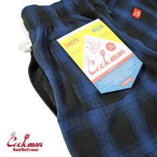 画像9: COOKMAN  Chef Pants Tweed Ombre Check Blue (9)