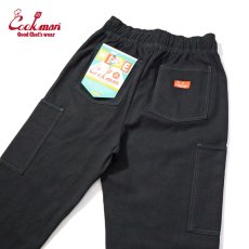 画像12: COOKMAN  Chef Pants Semiwide Front Pocket Duck Canvas Black (12)