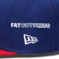 画像6: NEW ERA  9FIFTY SHINKNOWNSUKE FAT CUT PRESS ダークロイヤル スカーレットバイザー (6)