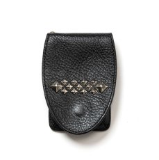 画像1: CALEE  STUDS LEATHER MULTI COIN CASE (1)