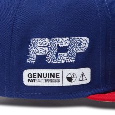 画像3: NEW ERA  9FIFTY SHINKNOWNSUKE FAT CUT PRESS ダークロイヤル スカーレットバイザー (3)