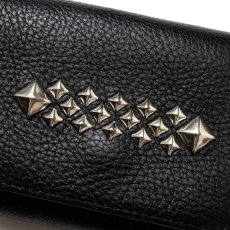 画像3: CALEE  STUDS LEATHER MULTI WALLET (3)