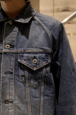 画像3: nonnative  TRUCKER BLOUSON COTTON 13.5oz DENIM VW LIGHT (3)