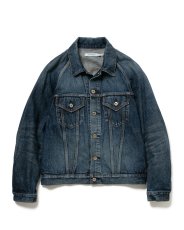 画像1: nonnative  TRUCKER BLOUSON COTTON 13.5oz DENIM VW DARK (1)