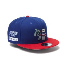 画像2: NEW ERA  9FIFTY SHINKNOWNSUKE FAT CUT PRESS ダークロイヤル スカーレットバイザー (2)