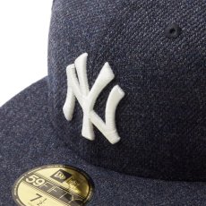 画像5: NEW ERA  59FIFTY Recycle Tweed ニューヨーク・ヤンキース ネイビー (5)